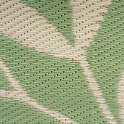 Safarica Safarimat buitenkleed 270 x 200 cm branches green  beige
