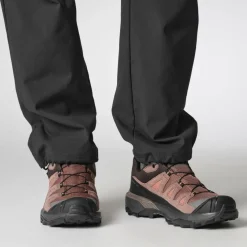 Salomon X ULTRA 360 LEATHER GORE-TEX wandelschoenen dames cognac peppercorn black