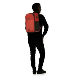 Samsonite Moderny Underseat 14,1 inch laptop rugzak 20 liter  terracotta red