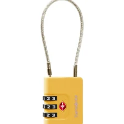 Samsonite Ta Revolution TSA kabelslot yellow