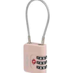 Samsonite Ta Revolution TSA kabelslot rose