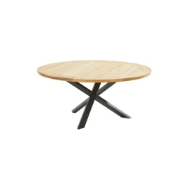 4 Seasons Outdoor  Prado tuintafel ø 160 anthracite teak