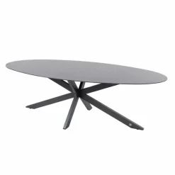 4 Seasons Outdoor  Privada Tuintafel Ellipse 240 x 107 anthracite