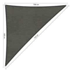 Shadow Comfort  Driehoek schaduwdoek M10 RVS bevestiging set