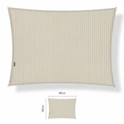 Shadow Comfort  Rechthoek schaduwdoek 300 x 500 cm sahara sand
