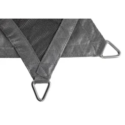 Shadow Comfort  Waterdicht driehoek schaduwdoek 400 x 400 x 400  cm grey