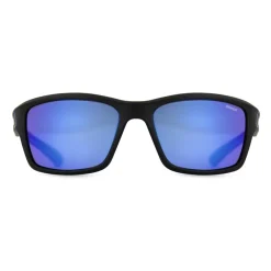 Sinner Cayo zonnebril smoke icy blue oil matte black