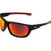 Sinner Nirapi zonnebril smoke black red oil matte black red