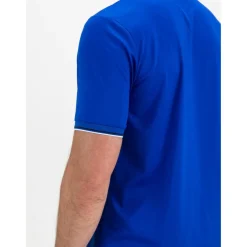 Sjeng Sports  Cense tennispolo heren blue neon