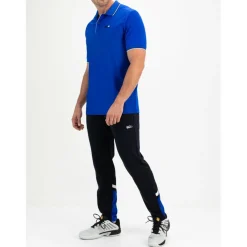 Sjeng Sports  Cense tennispolo heren blue neon
