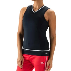 Sjeng Sports  Jayda tennis tanktop dames dark blue