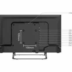 SmartTech 24HG01VC 24" LED Google smart televisie 12V