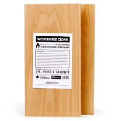Smokin' Flavours  cedar houten planken set van 2