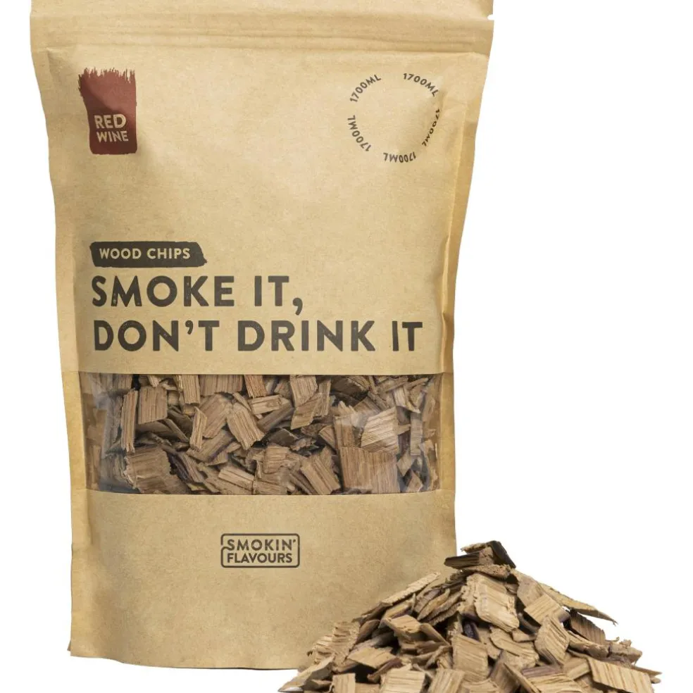 Smokin' Flavours rooksnippers rode wijnvaten 1700 ml