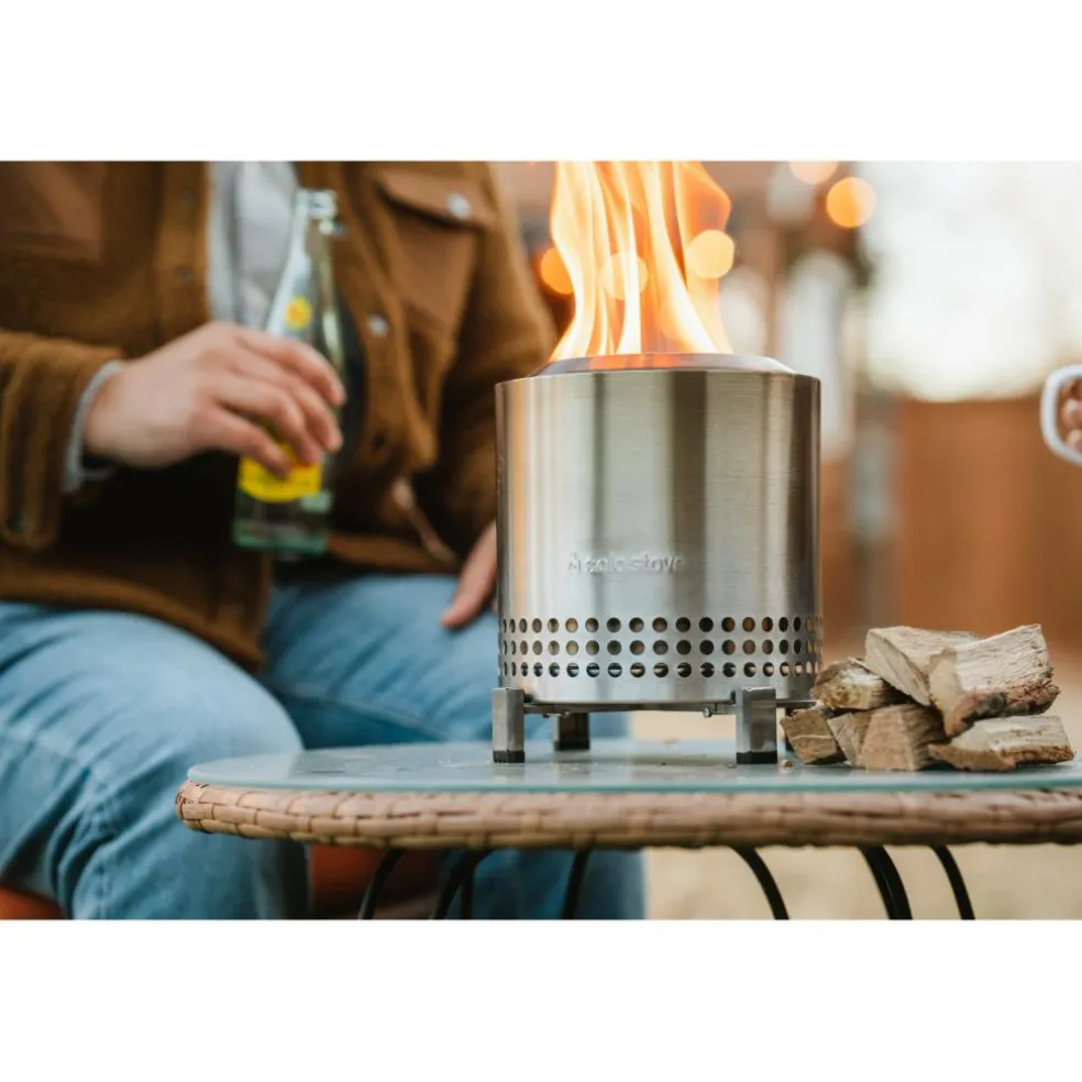 Solo Stove Mesa XL tafelvuur ø 17,8 cm stainless steel