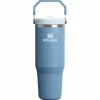 Stanley PMI  Iceflow Flip Straw Tumbler thermosbeker 590 ml pistachio