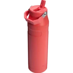 Stanley PMI  The Iceflow Bottle Flip Straw 2.0 thermosfles 1,06 liter hot coral