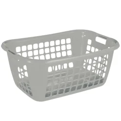 Sunware Basic wasmand 65 cm zilvergrijs