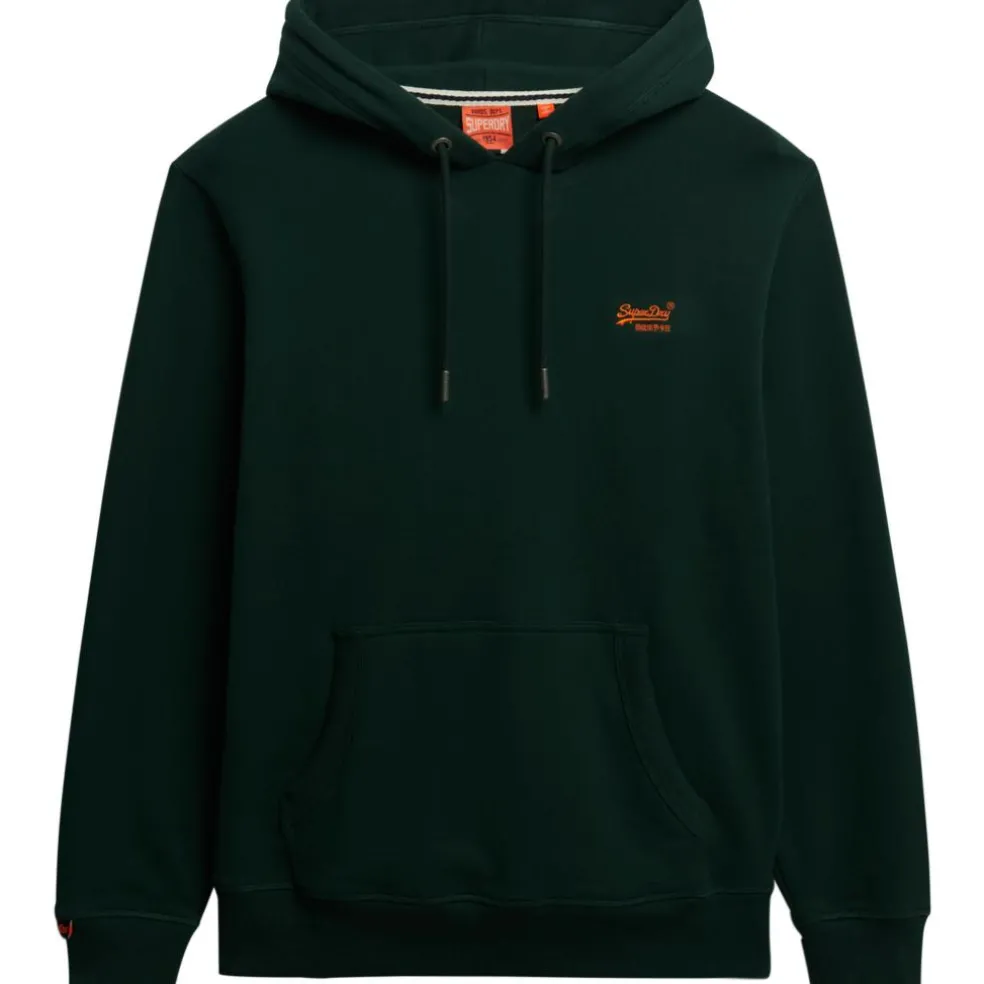 Superdry Essential hoodie heren enamel green