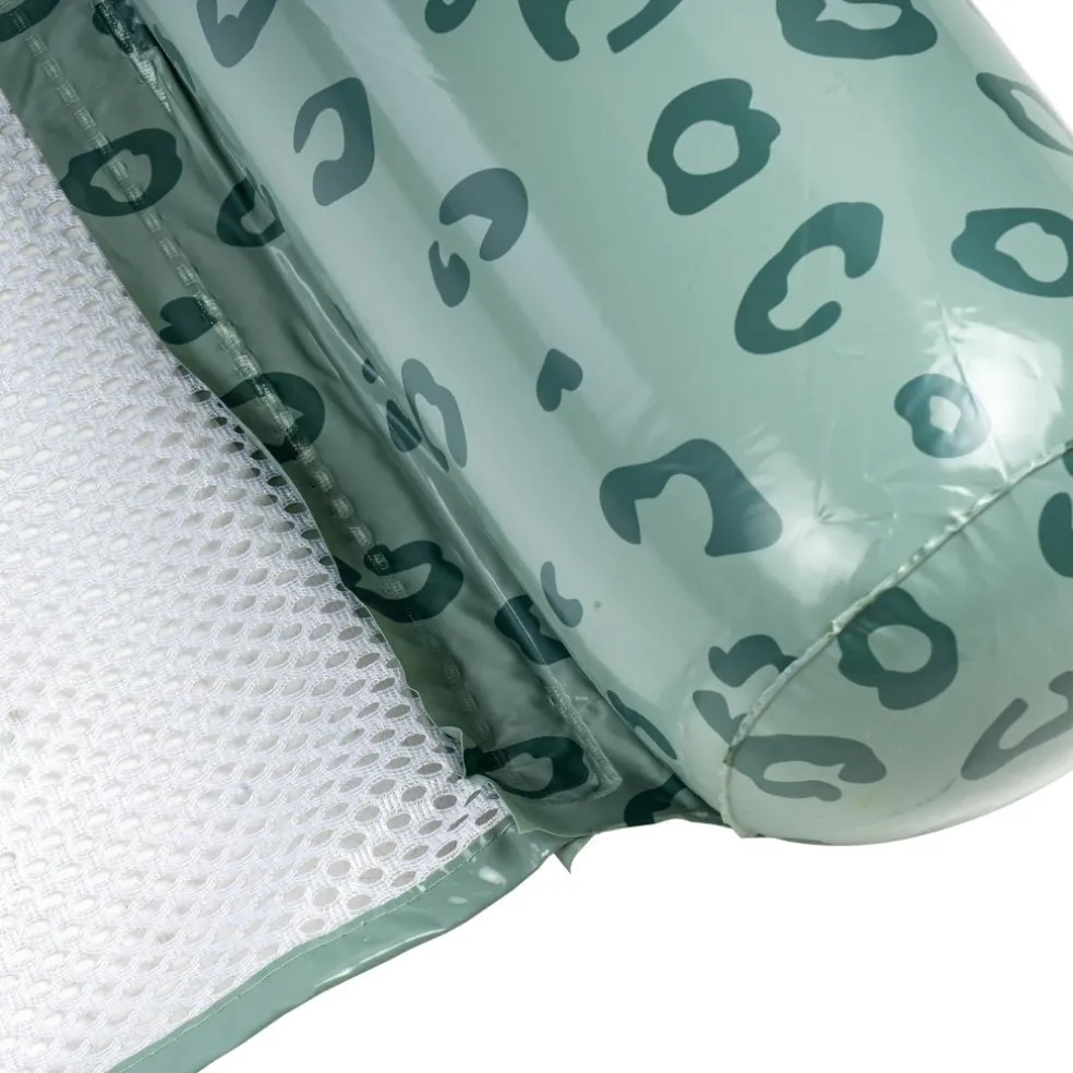 Swim Essentials Leopard Green waterhangmat