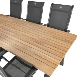 TASTE by 4 Seasons Ambassador 240 x 100 cm Alice 6 tuinset anthracite