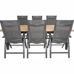 TASTE by 4 Seasons Ambassador 240 x 100 cm Alice 6 tuinset anthracite