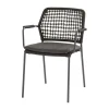 TASTE by 4 Seasons  Barista stapelbare tuinstoel anthracite