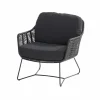 TASTE by 4 Seasons  Belmond loungestoel anthracite