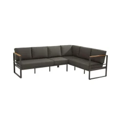 TASTE by 4 Seasons  Montigo loungebank teak anthracite