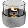 Tenderflame Café 14 tafelvuur lava porcelain grey