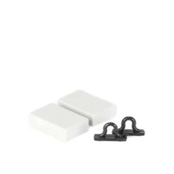 Travellife Chenille Streep vliegengordijn 185 x 56 cm grey white