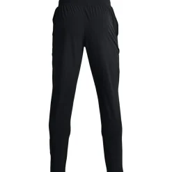 Under Armour  Stretch Woven trainingsbroek heren black pitch grey