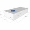 Vecam Watertank 88 liter 98 x 45 x 20 cm wit