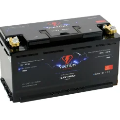 Voltium Energy  Smart LiFePO4 accu 12,8V - 100Ah DIN