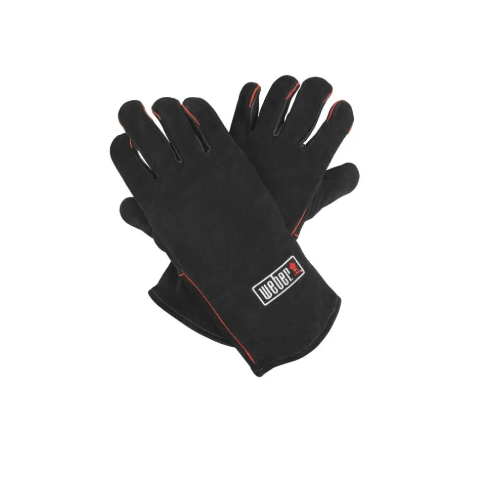 Weber Leren barbecuehandschoenen