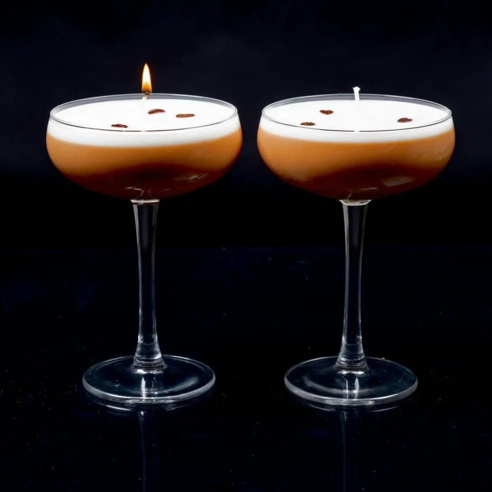Yes We Candle Espresso Martini kaars brown