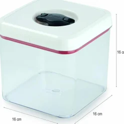 Zyliss Twist & Seal vershouddoos 2,48 liter transparant